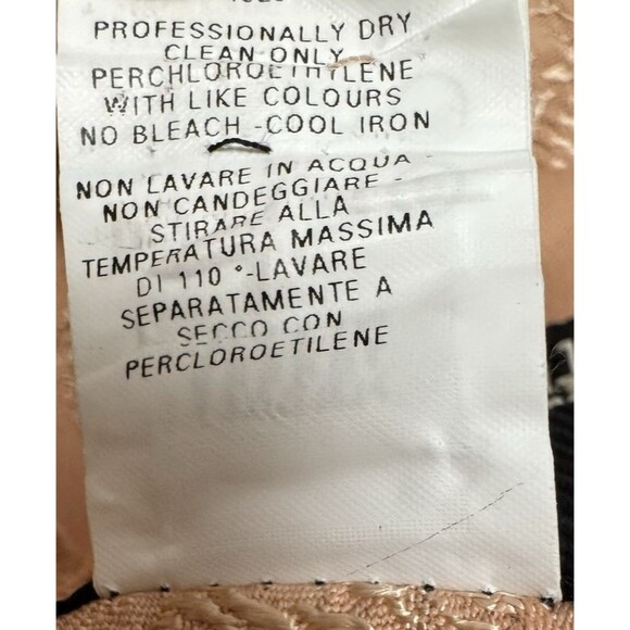 Vtg Jean Paul Gaultier Rose Gold Jacquard Skirt Size 8 us from early 2000s rare - Picture 10 of 16